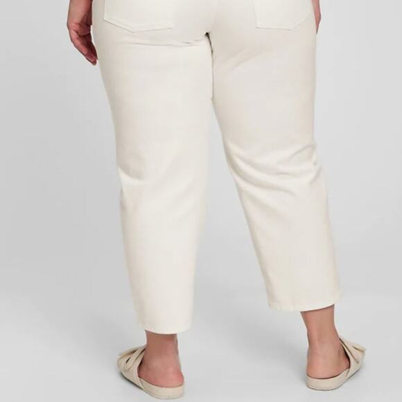 GAP High Rise Barrel Jeans with Washwell Size 14 - Picture 3 of 15